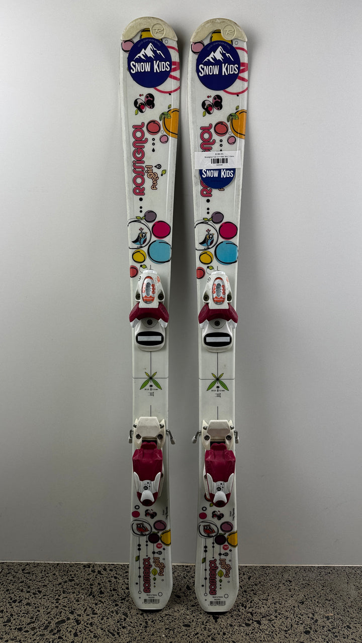 Rossignol Fun Girl Kids Skis 110cm