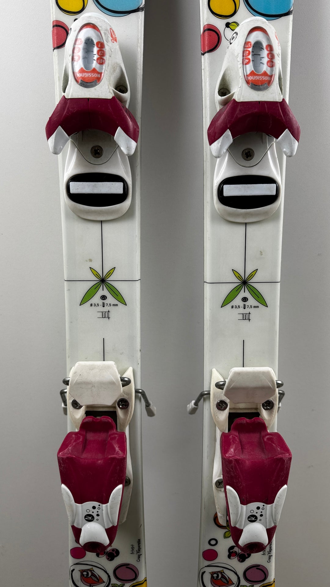 Rossignol Fun Girl Kids Skis 110cm