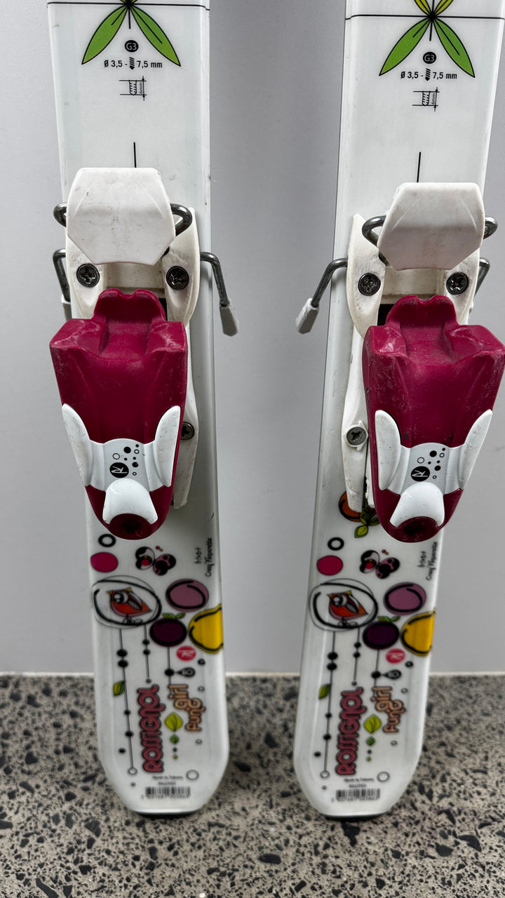Rossignol Fun Girl Kids Skis 110cm
