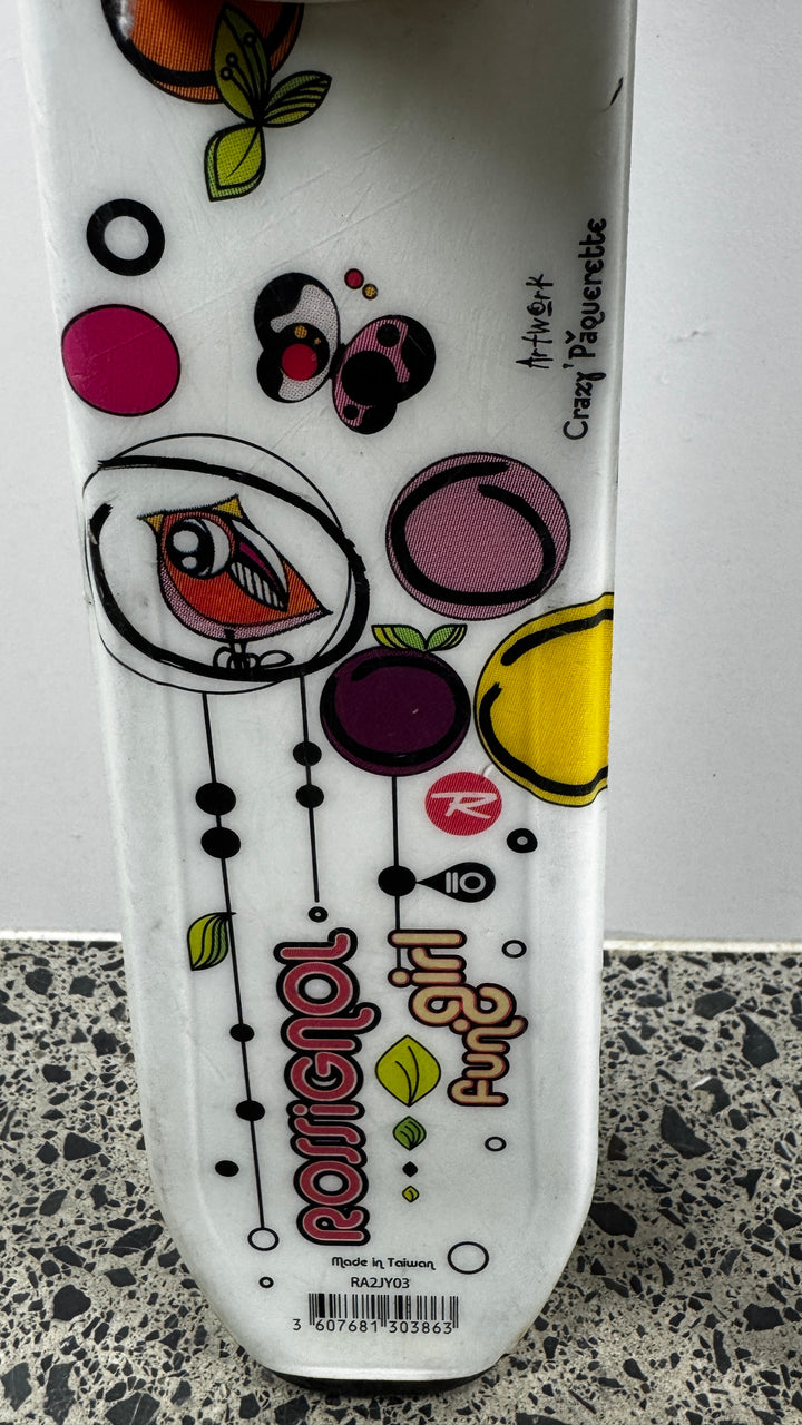 Rossignol Fun Girl Kids Skis 110cm