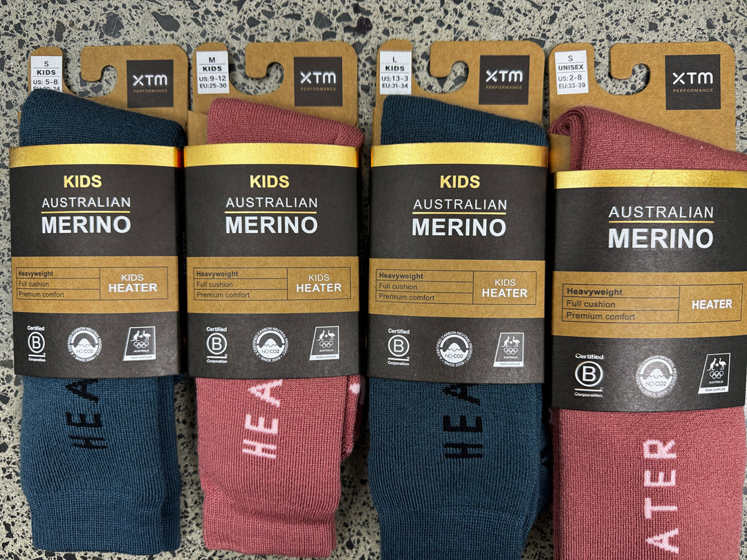New XTM Heater Snow Socks | Kids-Adults Sizes