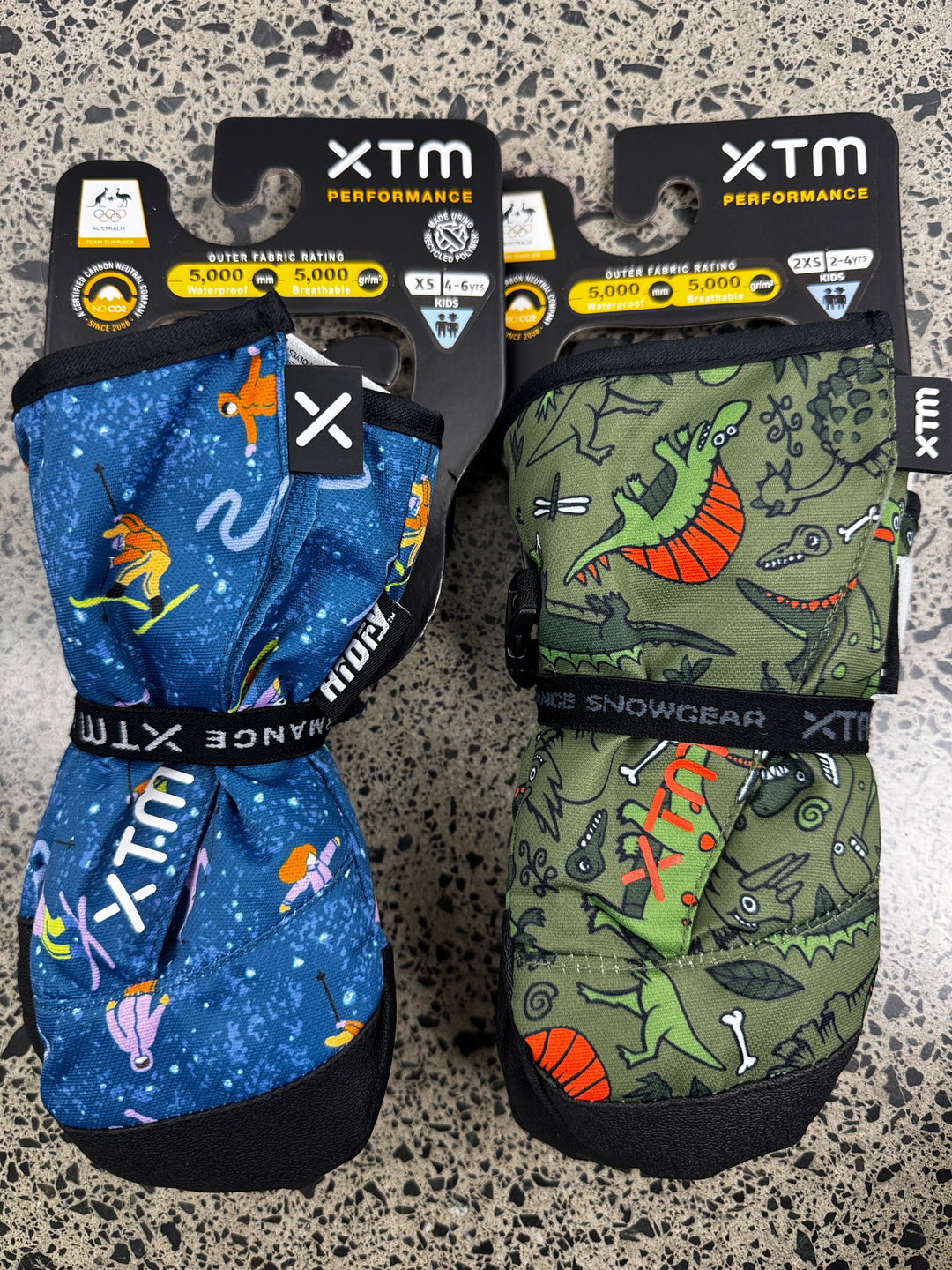 New XTM Tots II Mittens | Sizes 2-6 Years | Various Colours