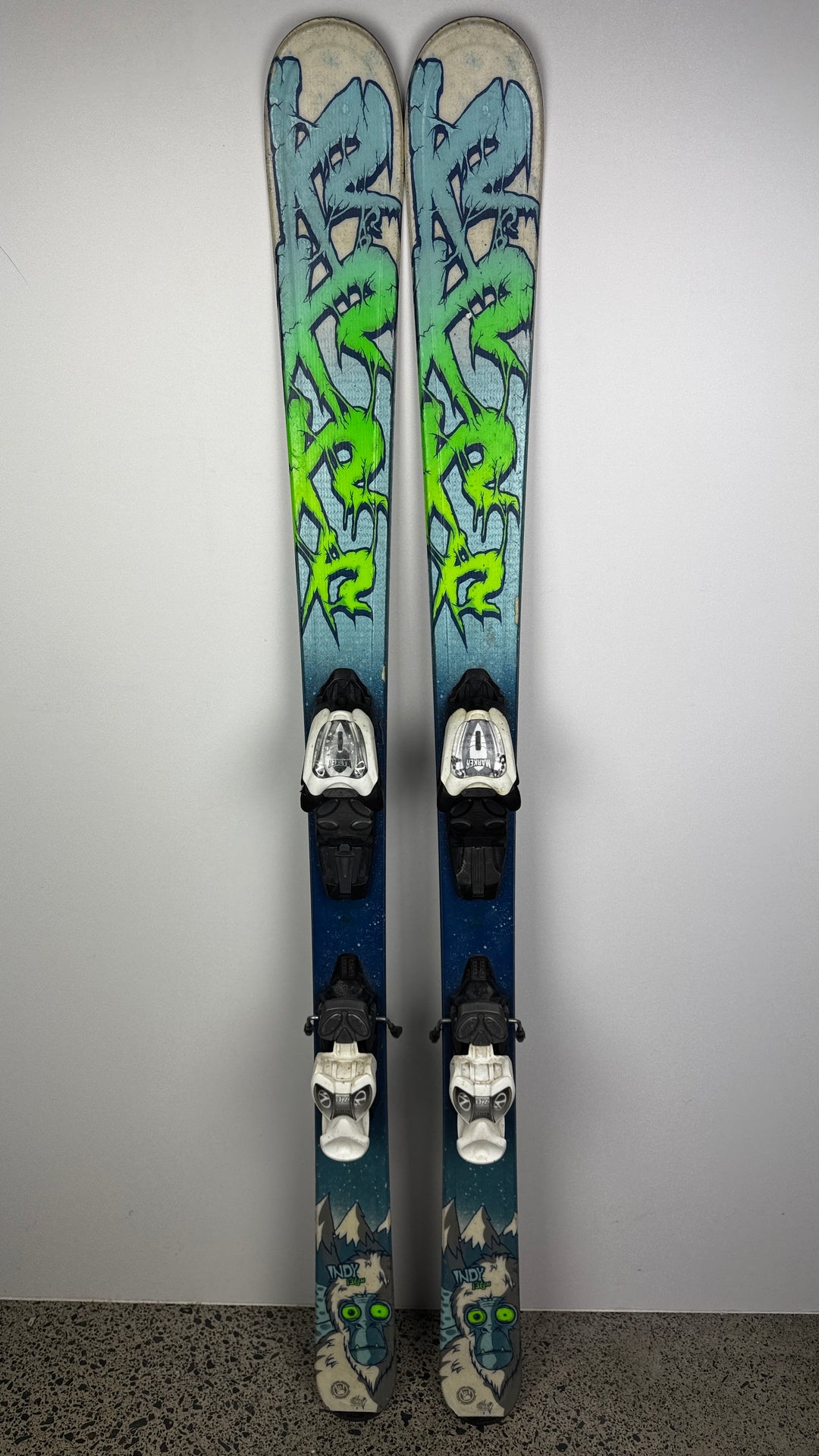 K2 Indy Skis 136cm