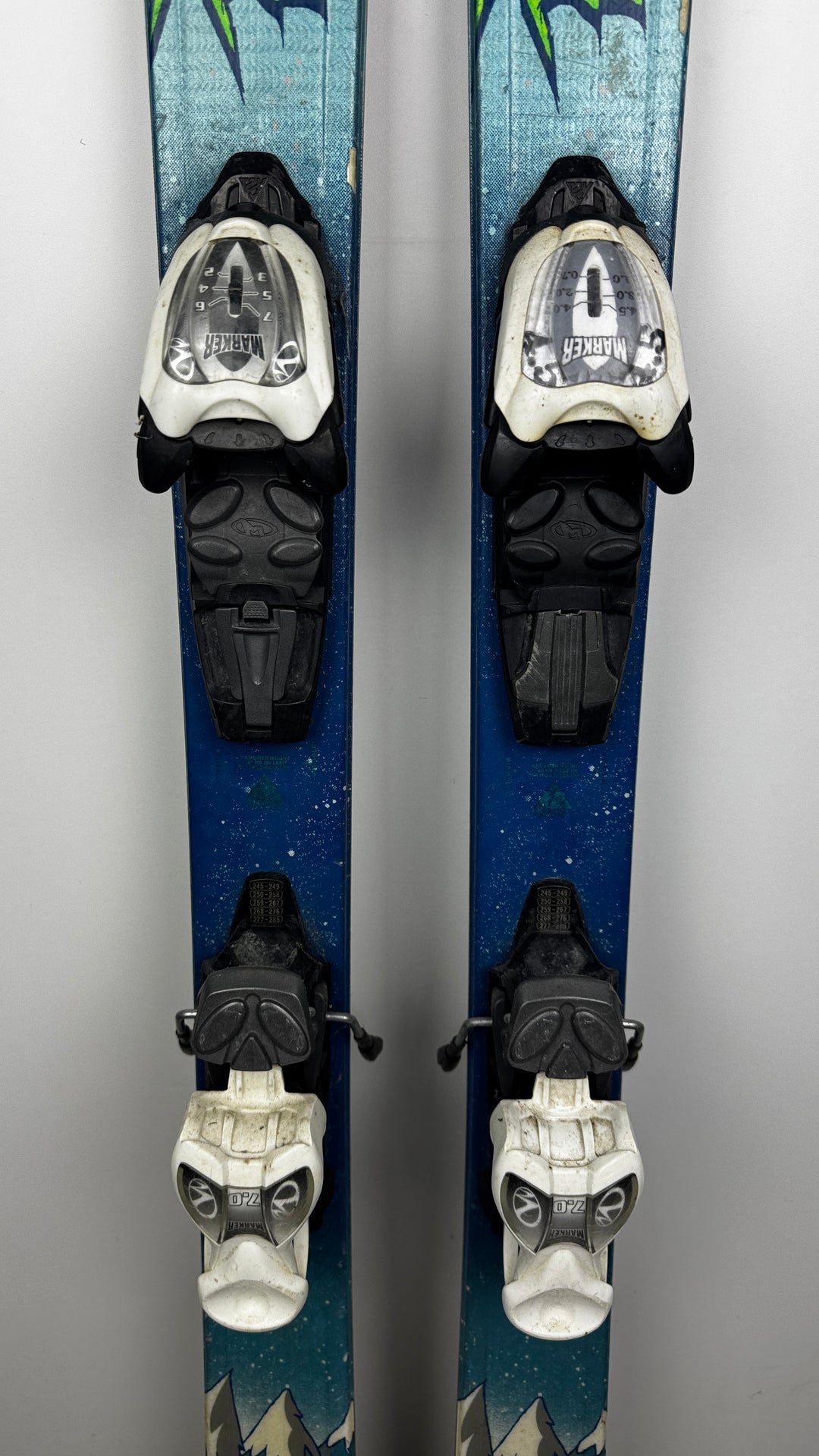 K2 Indy Skis 136cm