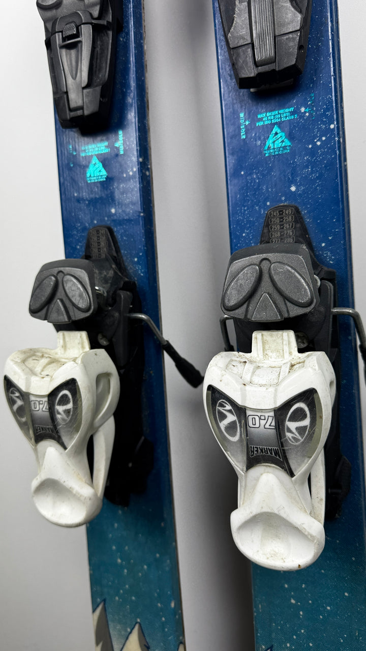 K2 Indy Skis 136cm