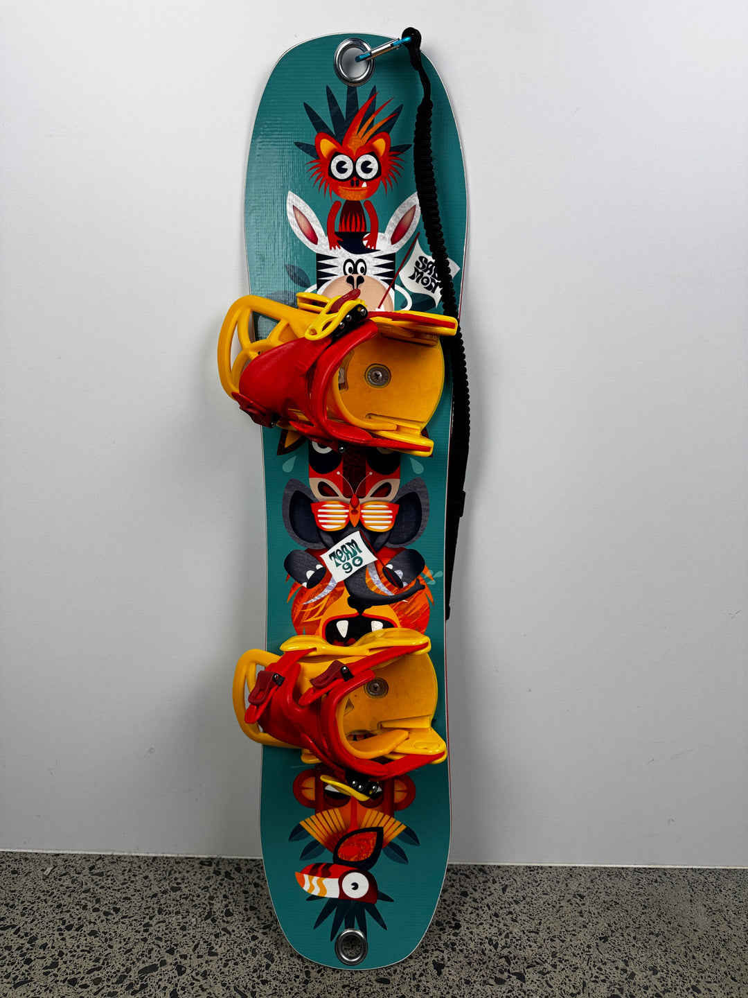 Salomon Team 90 My First Snowboard with leash