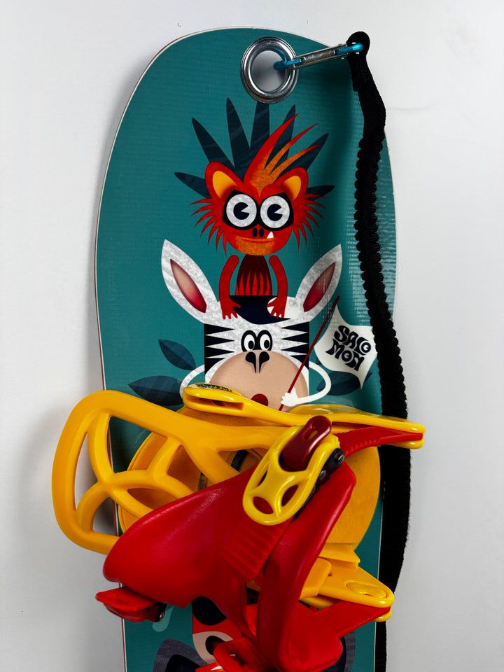 Salomon Team 90 My First Snowboard with leash