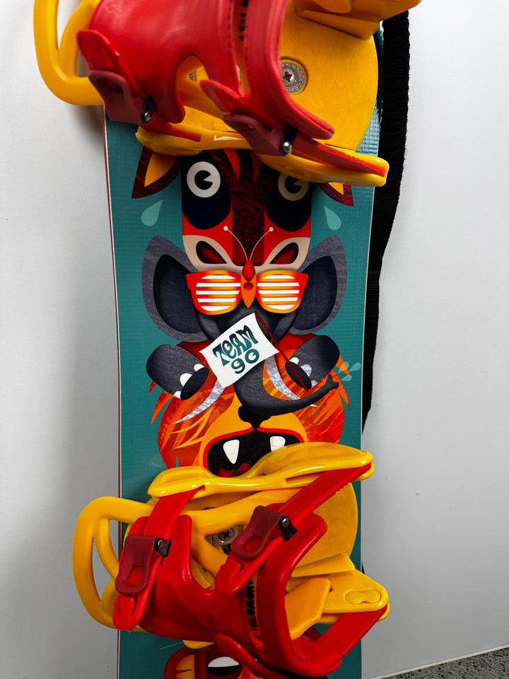 Salomon Team 90 My First Snowboard with leash