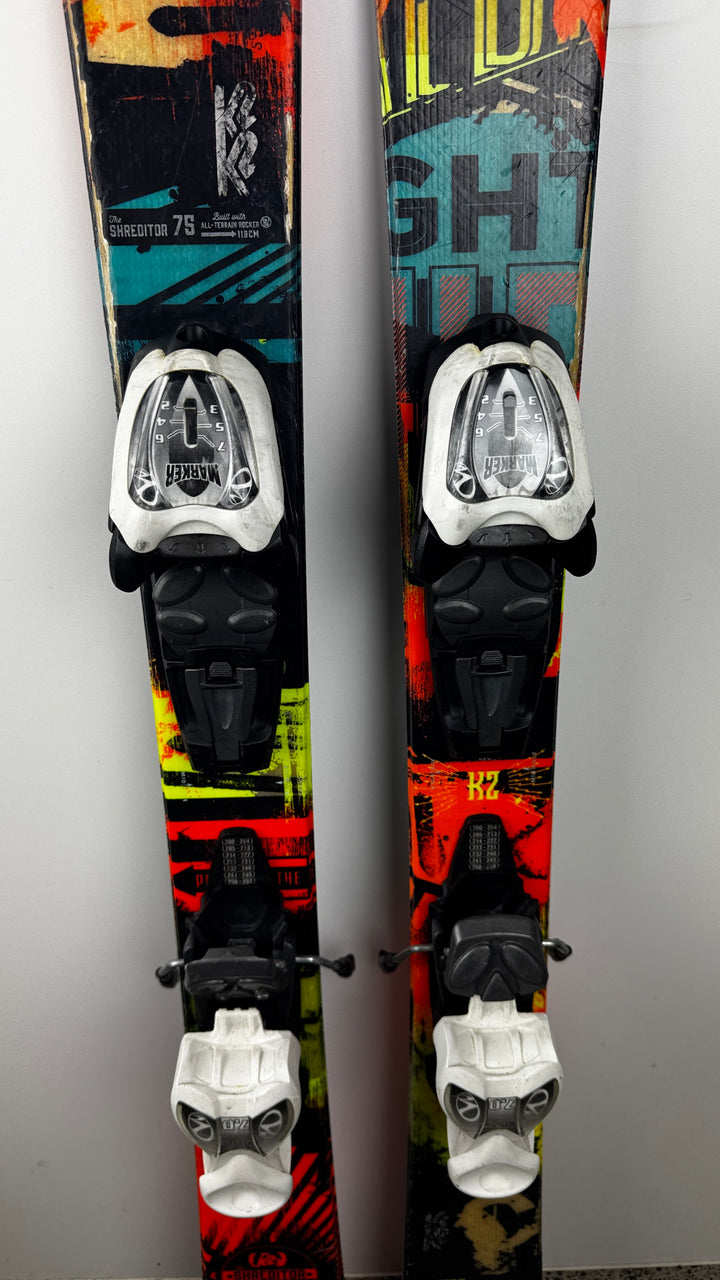 K2 Shreditor 75 Freestyle Kids Skis 119cm