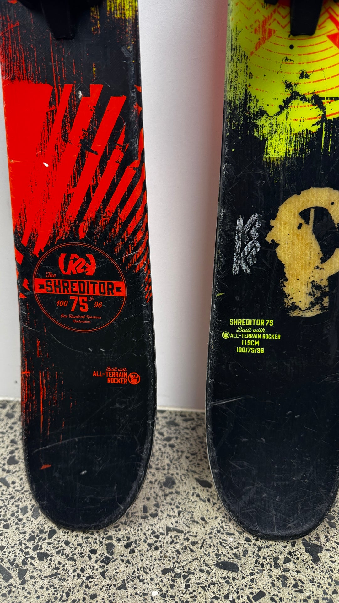 K2 Shreditor 75 Freestyle Kids Skis 119cm