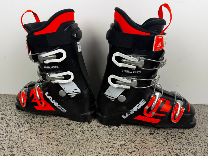 Lange Black Ski Boots 24.5