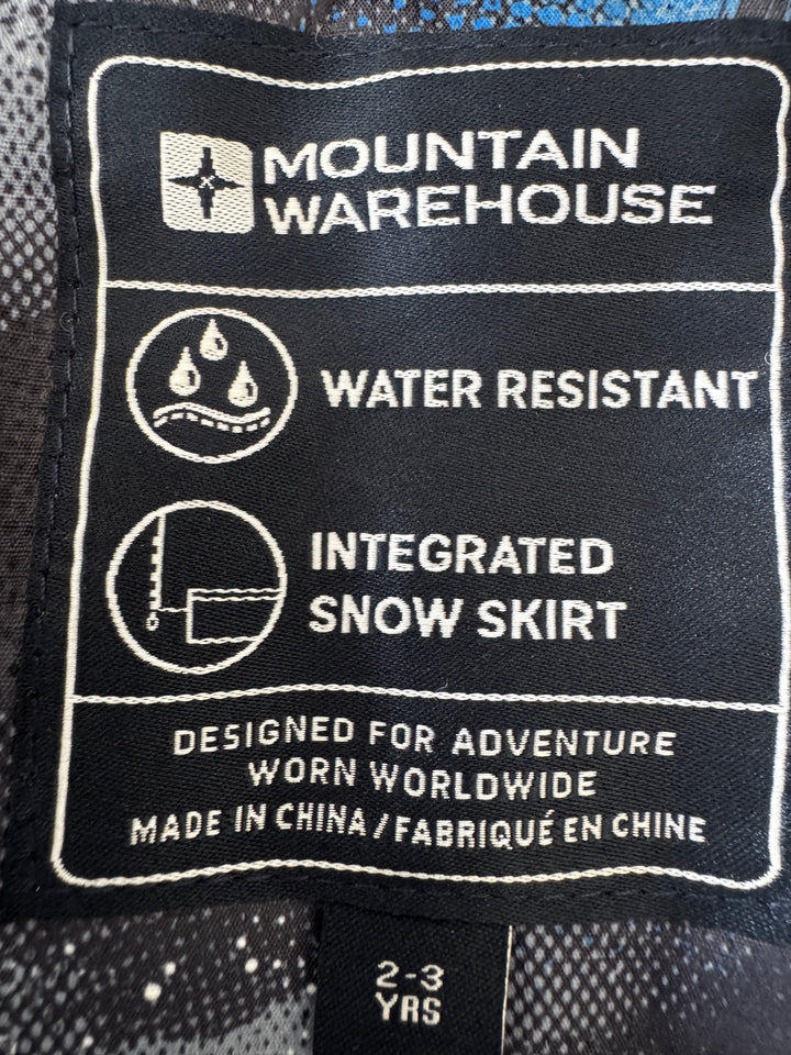 New Mountain Warehouse Kids Ski Jacket & Pants 2-3 Years