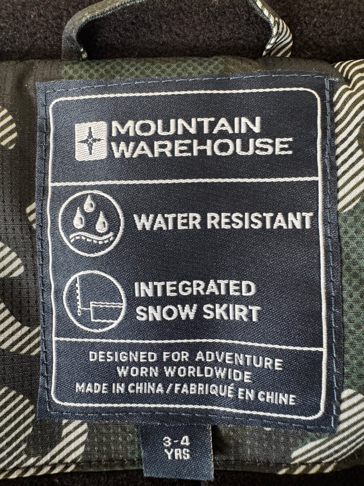 New Mountain Warehouse Kids Ski Jacket & Pants 3-4 Years
