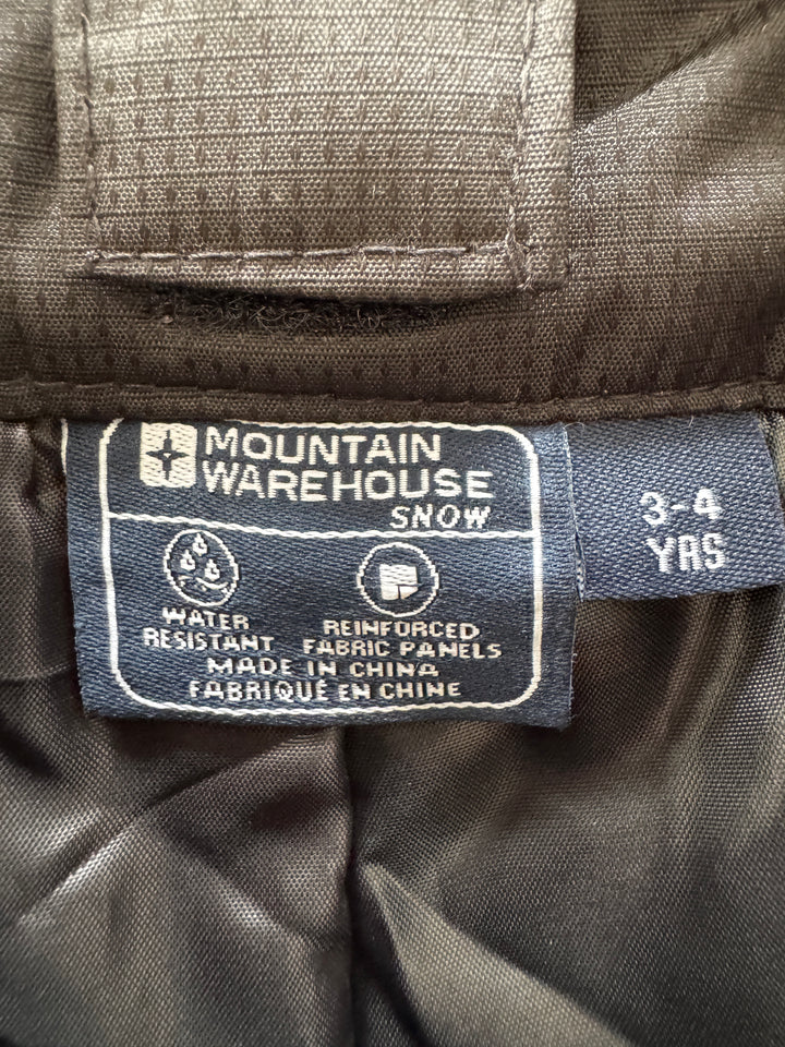 New Mountain Warehouse Kids Ski Jacket & Pants 3-4 Years