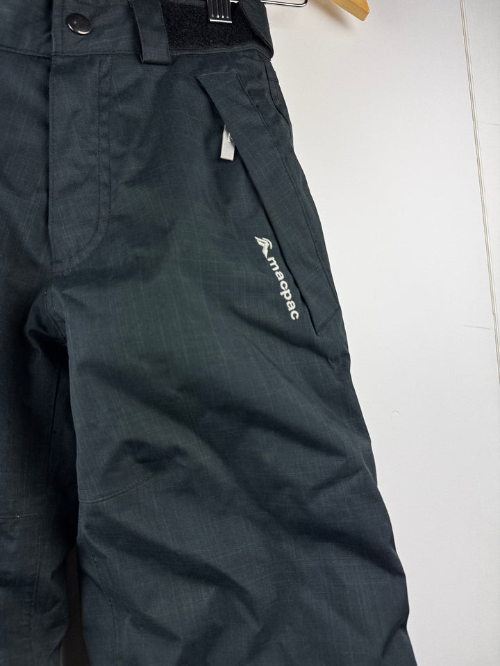 Macpac Kids Ski Pants Black 6 Years