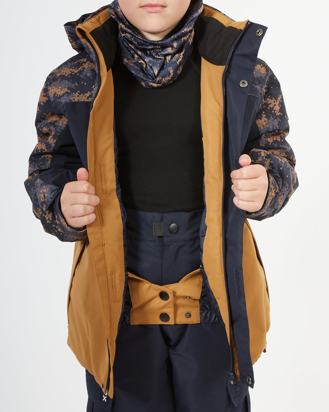 Sample XTM Theo Kids Jacket | Navo Camo | Size 12 Years