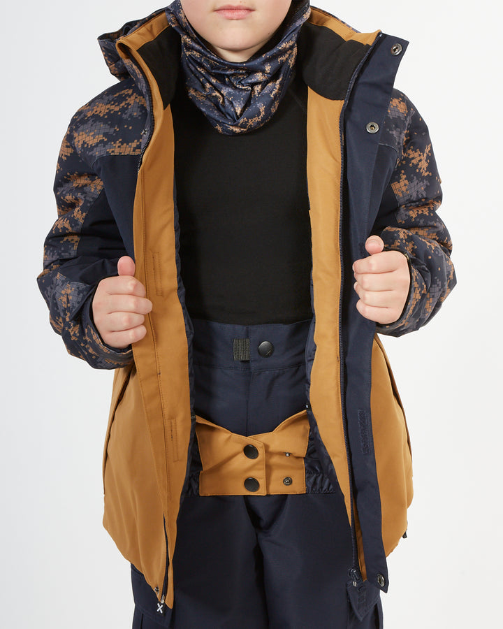 Sample XTM Theo Kids Jacket | Navo Camo | Size 12 Years